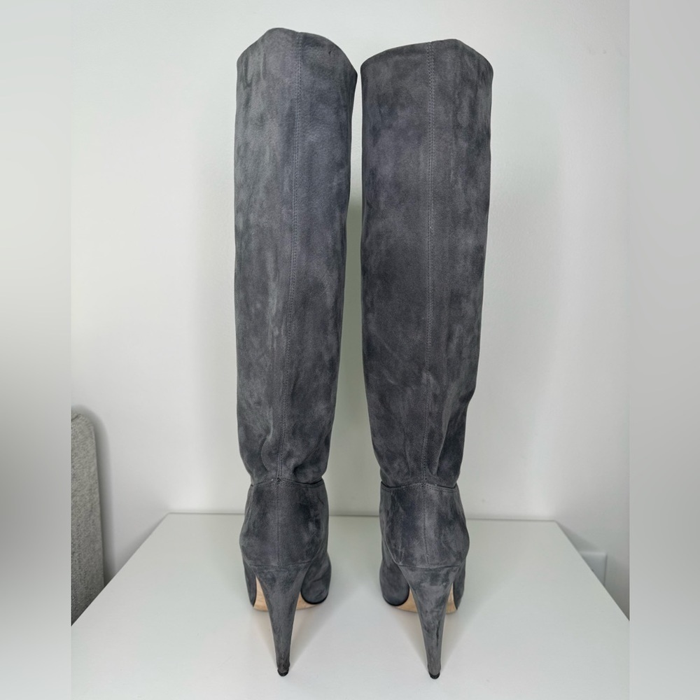Bally Edwina Tall Suede Boots - Luxury and Elegance Combined - Picture 3 of 7